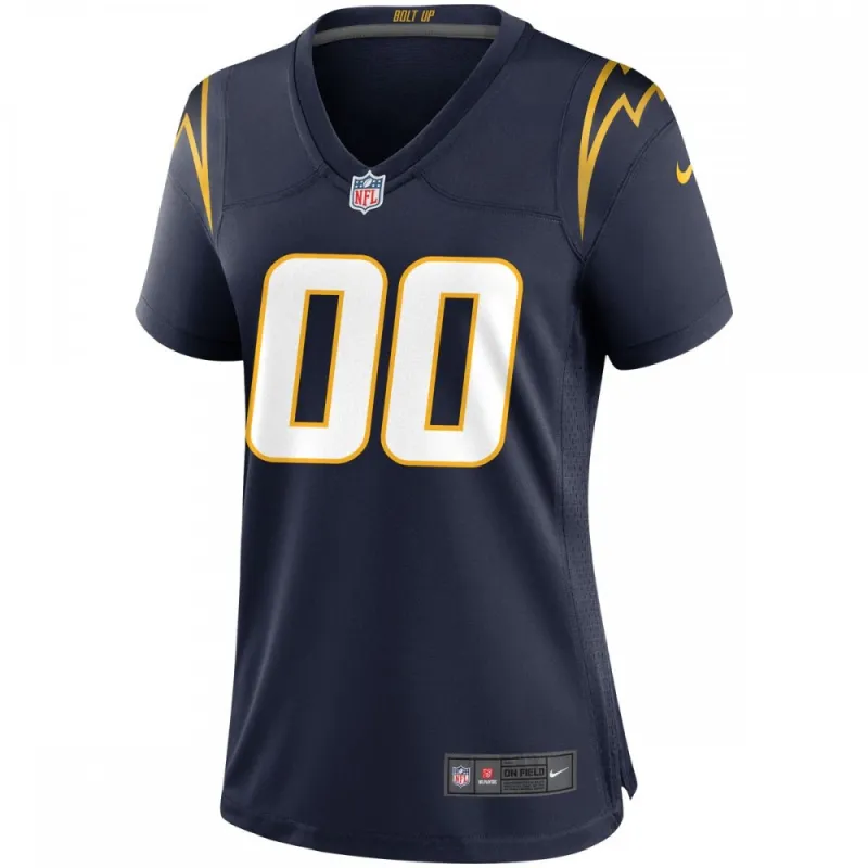 Camisola de jogo personalizada alternativa para mulher dos Los Angeles Chargers Nike - Marinha