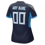 Tennessee Titans Nike Women’s Custom Game Jersey – Navy