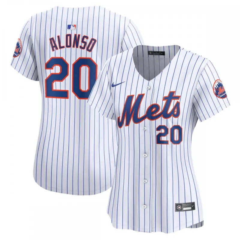 Pete Alonso New York Mets Nike Women’s Home Limited Player Jersey – White