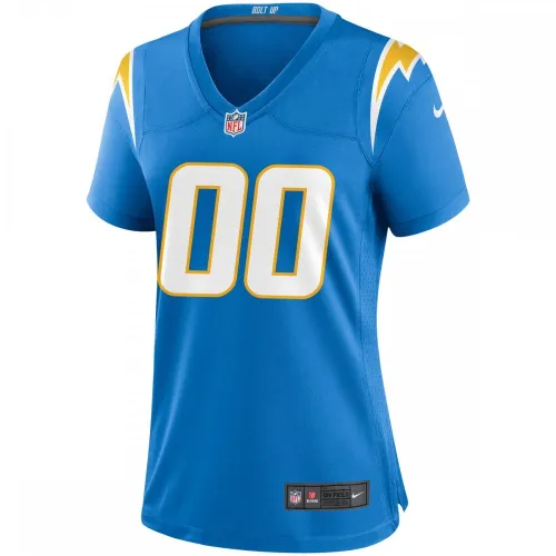 Maglia da gioco personalizzata dei Los Angeles Chargers Nike Donna - Blu polvere