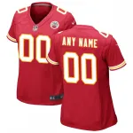 Kansas City Chiefs Nike Women's Custom Game Jersey - Red
