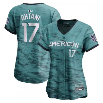 Shohei Ohtani American League Camiseta Limitada de Jugador Nike 2023 MLB All-Star Game de Mujer - Teal