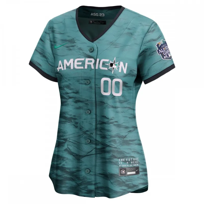 Ligue Américaine Nike Women's 2023 MLB All-Star Game Custom Pick-A-Player Limited Jersey - Teal