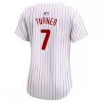 Trea Turner Philadelphia Phillies Nike Women’s Home Limited Player Jersey – White