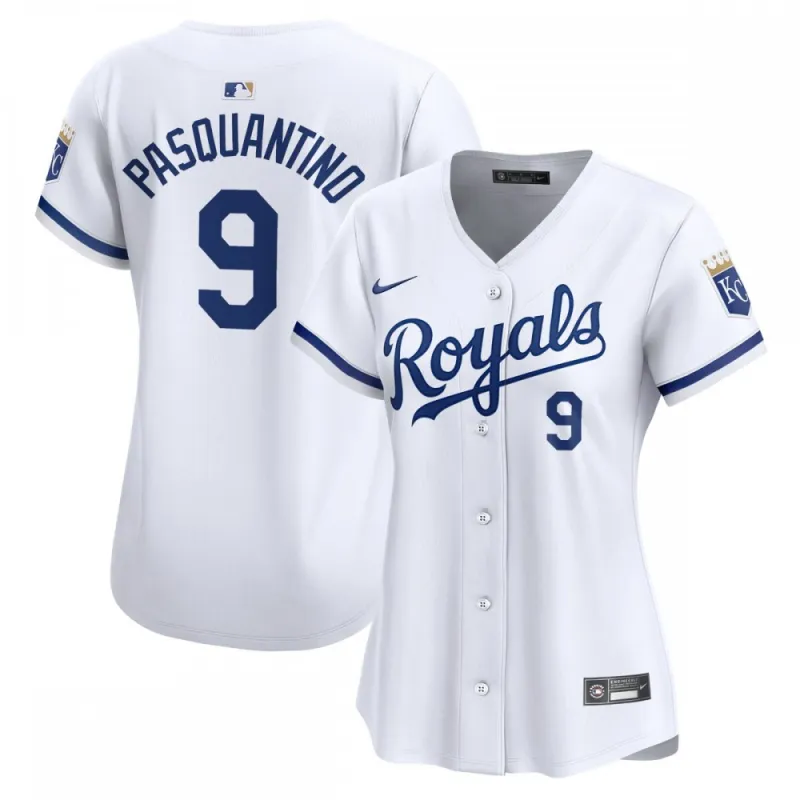 Vinnie Pasquantino Kansas City Royals Nike Women's Home Limited Player Jersey - White