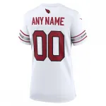 Camisola de jogo personalizada para mulher dos Arizona Cardinals Nike - Branco