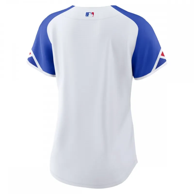 Atlanta Braves Nike Jersey Réplique City Connect Femme - Blanc