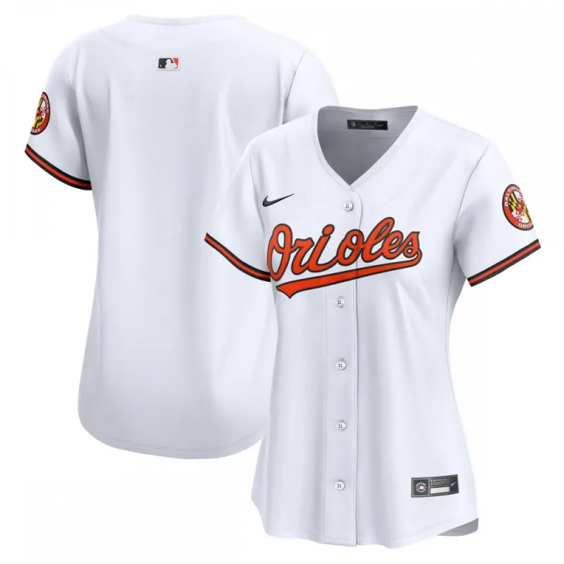 Baltimore Orioles Nike Women’s Home Limited Jersey – White