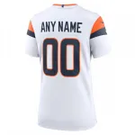 Denver Broncos Nike Women's Custom Game Jersey - White