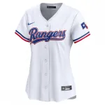 Texas Rangers Nike Women’s Home Limited Jersey – White