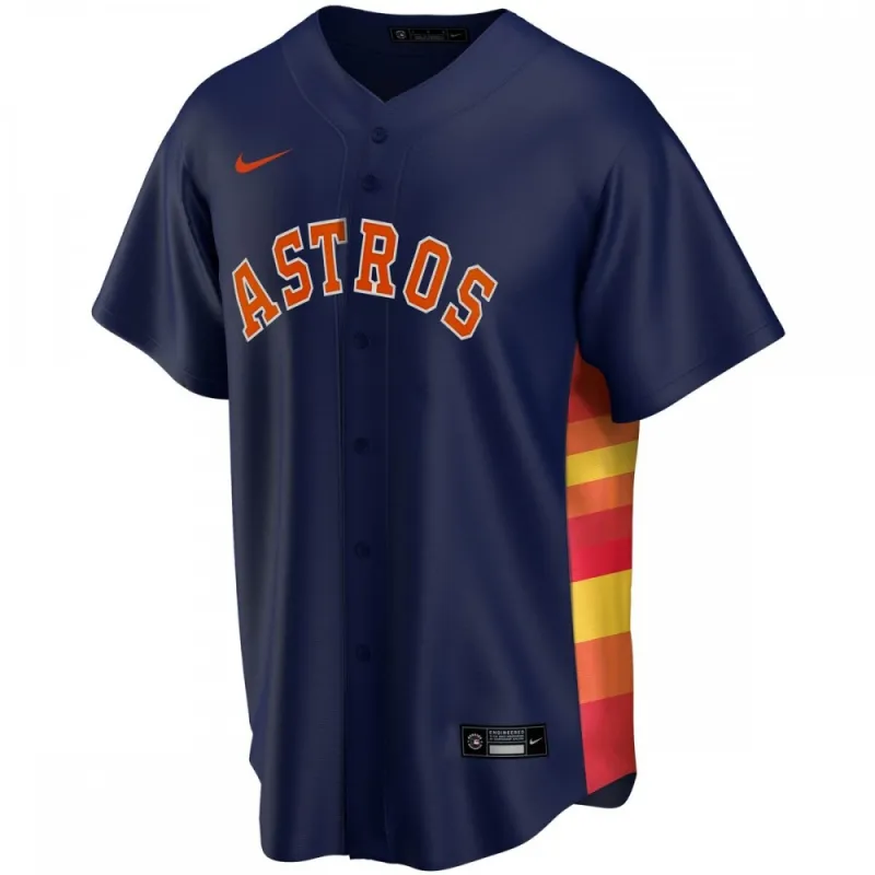 Alex Bregman Houston Astros Nike Youth Alternate Fan edition Player Jersey – Navy