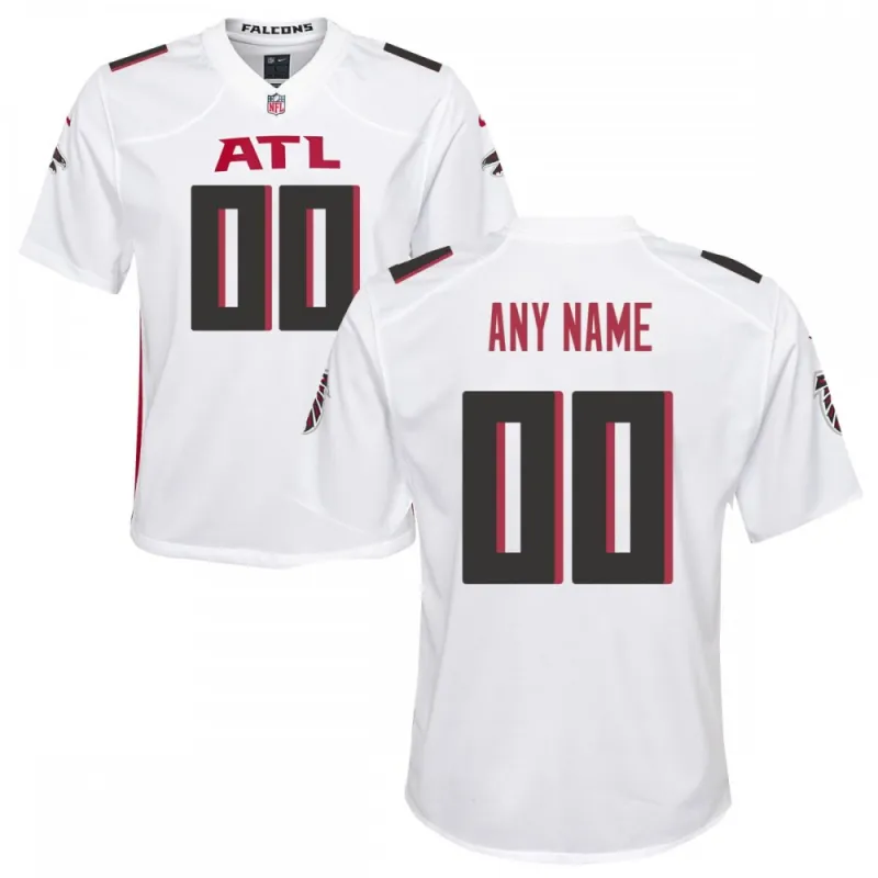 Nike Atlanta Falcons Youth Custom Game Jersey – White
