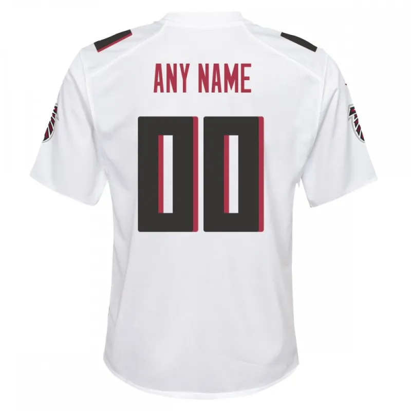 Nike Atlanta Falcons Youth Custom Game Jersey – White