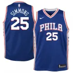 Ben Simmons Philadelphia 76ers Nike Youth Swingman Jersey Royal – Icon Edition