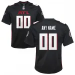 Atlanta Falcons Nike jeugdshirt op maat - Zwart Atlanta Falcons Nike jeugdshirt op maat – zwart