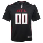Atlanta Falcons Nike jeugdshirt op maat – zwart