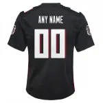 Atlanta Falcons Nike jeugdshirt op maat – zwart
