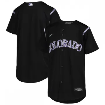 Colorado Rockies Nike Jugend Alternate Replica Team Jersey - schwarz