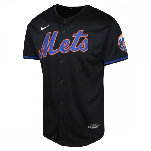 New York Mets Nike Maglia limitata alternativa giovanile - Nero
