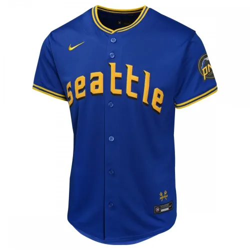 Seattle Mariners Nike Youth City Connect Limited Jersey – Blue