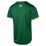 Maillot Nike alternatif en édition limitée pour enfants des Oakland Athletics – Vert