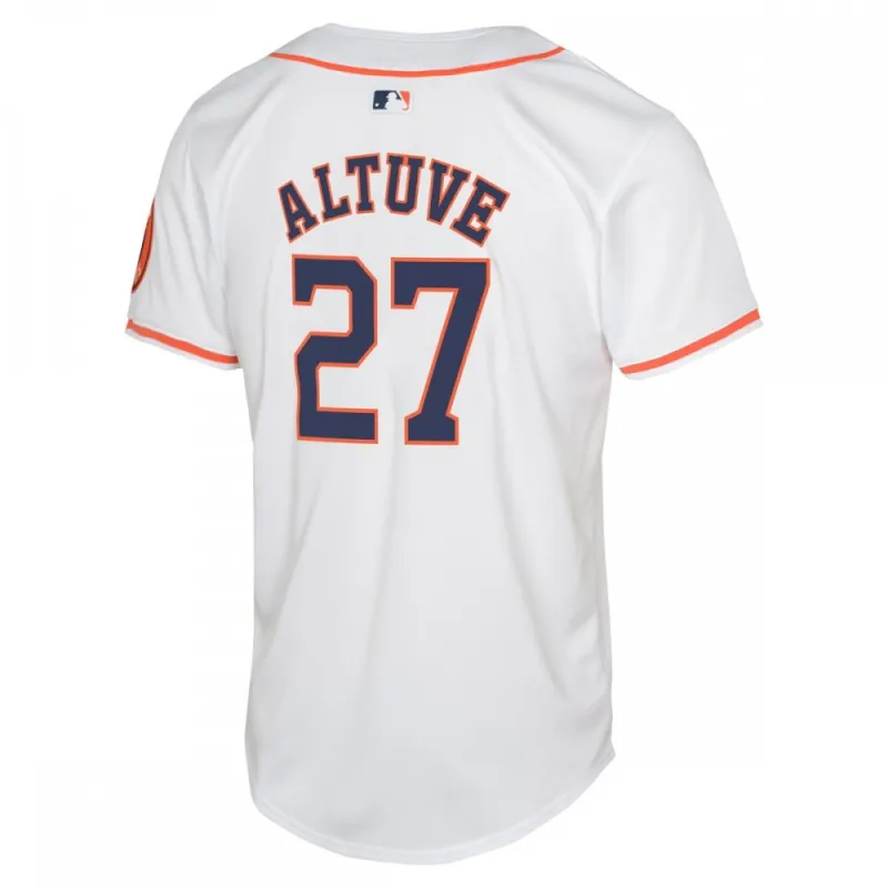 Jose Altuve Houston Astros Nike Youth Limited Player Jersey - Wit