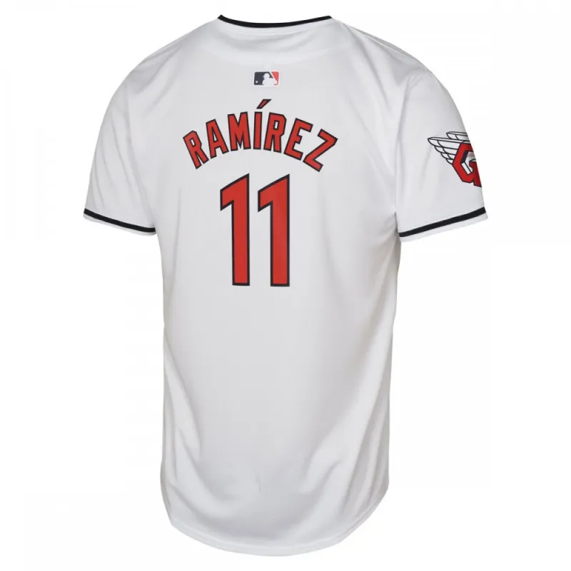 Jose Ramirez Cleveland Guardians Nike Youth Home Limited Player Jersey – White