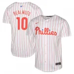 J.T. Realmuto Philadelphia Phillies Nike Youth Home Limited Jersey – White J.T. Realmuto Philadelphia Phillies Nike Youth Home Limited Jersey – White