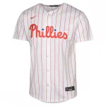 J.T. Realmuto Philadelphia Phillies Nike Youth Home Limited Jersey – White