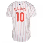 J.T. Realmuto Philadelphia Phillies Nike Youth Home Limited Jersey – White