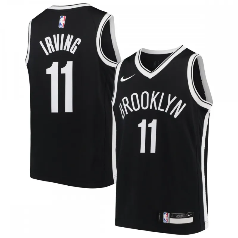 Kyrie Irving Brooklyn Nets Youth Swingman Jersey – Icon Edition – Black