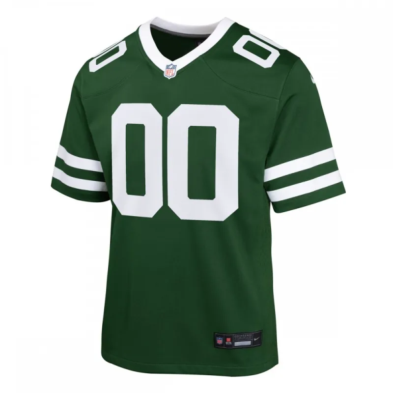 New York Jets Nike Youth Custom Game Jersey – Legacy Green