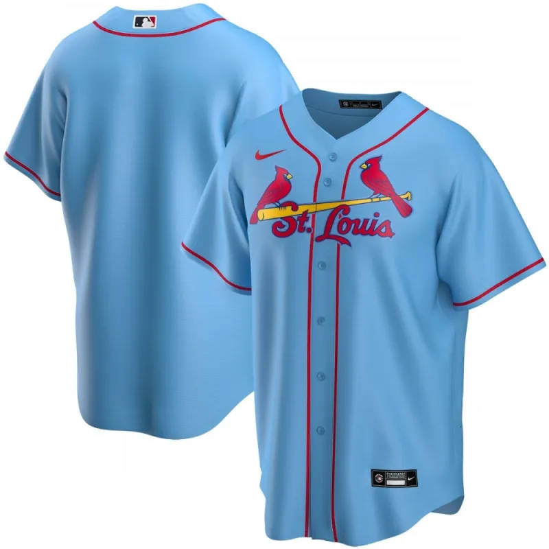 St. Louis Cardinals Nike Youth Alternate Replica Team Jersey – Light Blue