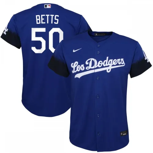 Mookie Betts Los Angeles Dodgers Nike Jugend Stadt verbinden Replica Spieler Jersey - Royal