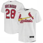 Louis Cardinals Nike Youth Alternate Replica Player Jersey - Branco Nolan Arenado St. Louis Cardinals Nike Youth Alternate Replica Player Jersey – White