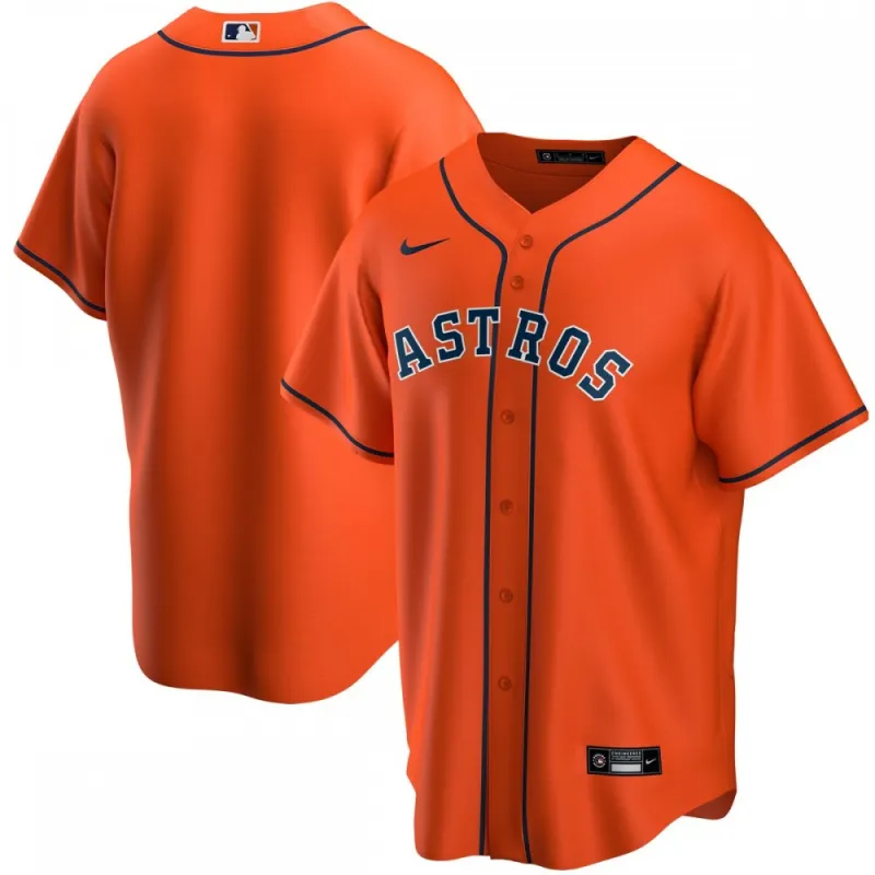 Houston Astros Nike Youth Alternate Replica Team Jersey – Orange
