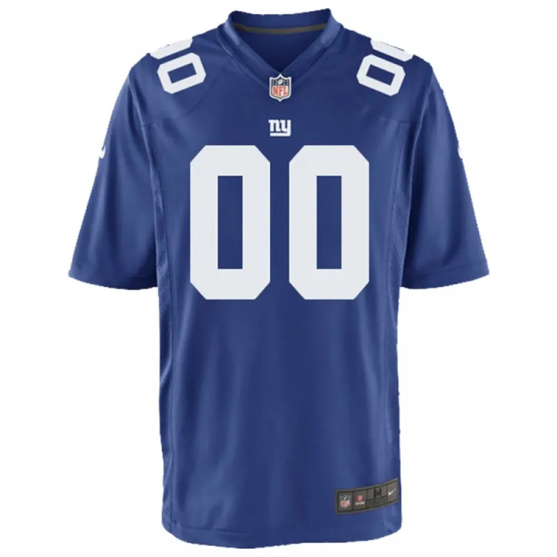 New York Giants Nike Youth Custom Game Jersey – Royal