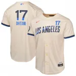 Shohei Ohtani Los Angeles Dodgers Nike Youth 2024 City Connect Limited Player Jersey - Crème Shohei Ohtani Los Angeles Dodgers Nike Youth 2024 City Connect Limited Player Jersey – Cream