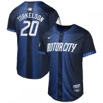 Spencer Torkelson Detroit Tigers Nike Youth 2024 City Connect Limited Jersey - Navy Spencer Torkelson Detroit Tigers Nike Youth 2024 City Connect Limited Jersey – Navy