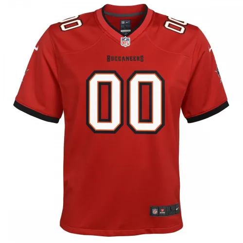 Nike Tampa Bay Buccaneers Youth Custom Game Jersey – Red