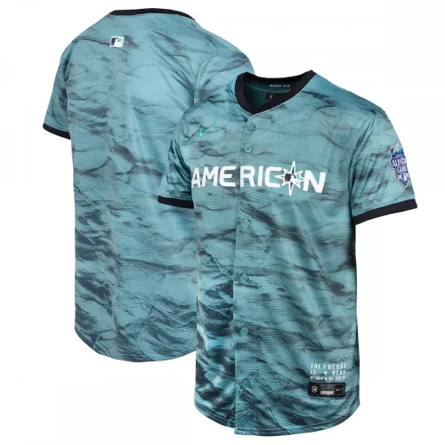 American League New York Yankees Camiseta Limitada Nike Youth 2023 MLB All-Star Game - Teal