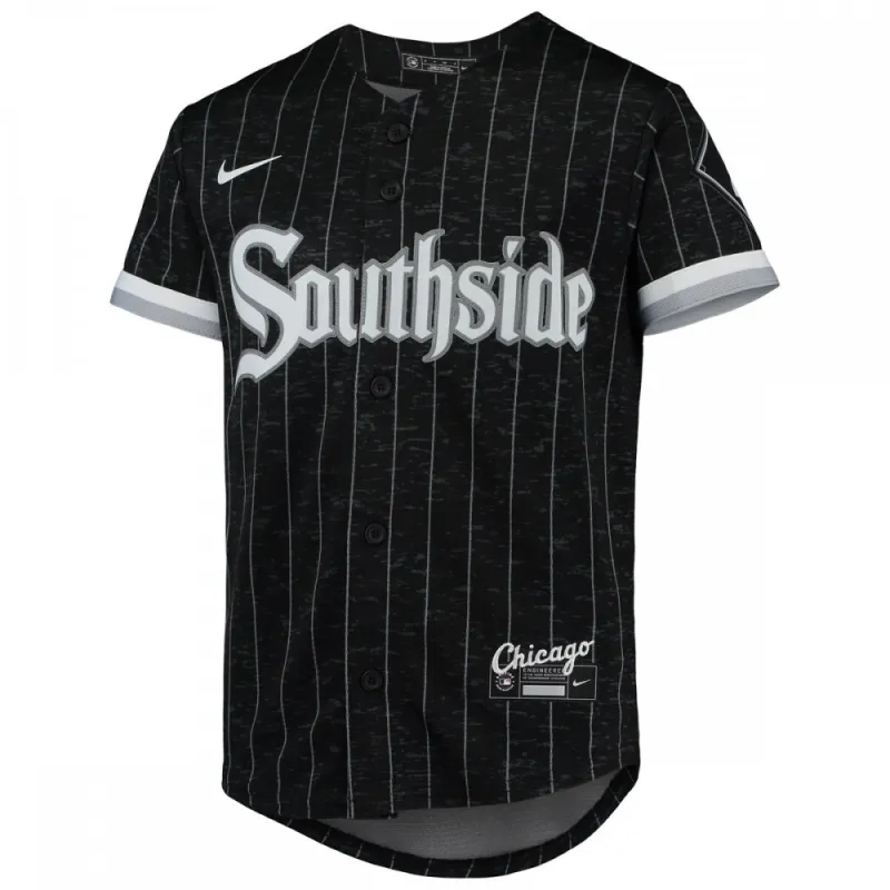 Maglia da giocatore Tim Anderson dei Chicago White Sox Nike Youth City Connect Fan Edition – Nera