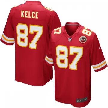 Travis Kelce Kansas City Chiefs - Maglia da gioco giovanile Nike - Rosso