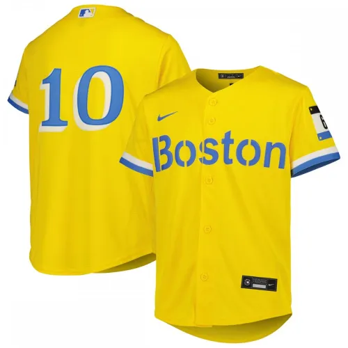 Trevor Story Boston Red Sox Nike Youth City Connect Replica-Spielertrikot - Gold