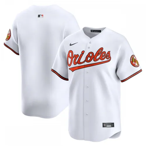 Maillot Nike « Home Limited » pour enfants des Orioles de Baltimore - Blanc