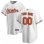 Baltimore Orioles Nike Youth Home Replica Custom Jersey – White