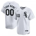 Camisola personalizada limitada para casa dos Chicago White Sox Nike para jovens - Branco Chicago White Sox Nike Youth Home Limited Custom Jersey - Branco