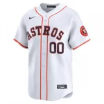 Houston Astros Nike Youth Home Limited Custom Jersey – White