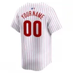 Philadelphia Phillies Nike Jeugd Thuisshirt Limited Custom - Wit
