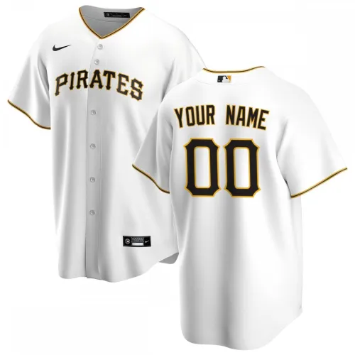 Maillot Nike réplique personnalisé pour enfant des Pirates de Pittsburgh - Blanc